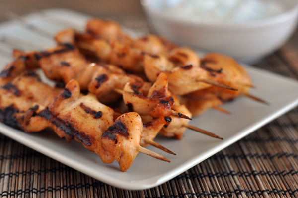 Chipotle chicken Satay